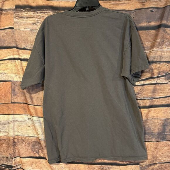 Alpinestars XL T-Shirt Mens Gray Short Sleeve Racing Checkered Flag Graphic - Picture 4 of 6